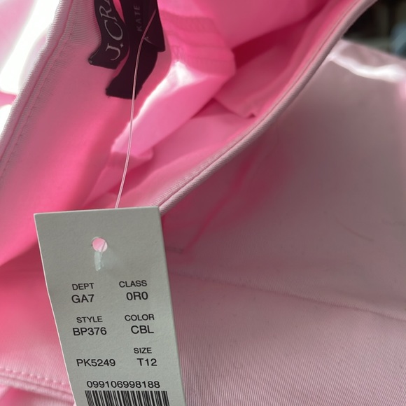 New JCrew Tall Kate cuffed straight-leg pant in lightweight chino T12 - Picture 2 of 2